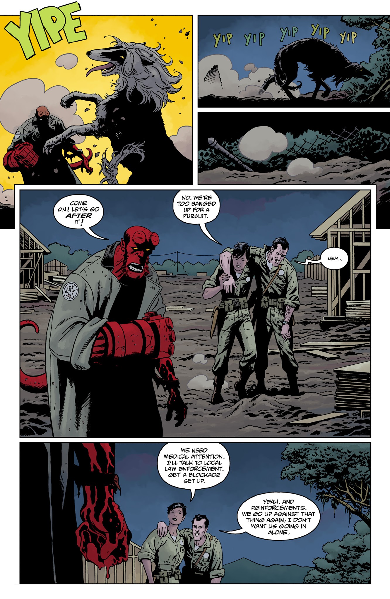 Read online Hellboy and the B.P.R.D.: 1953 - Beyond the Fences comic -  Issue #2 - 6