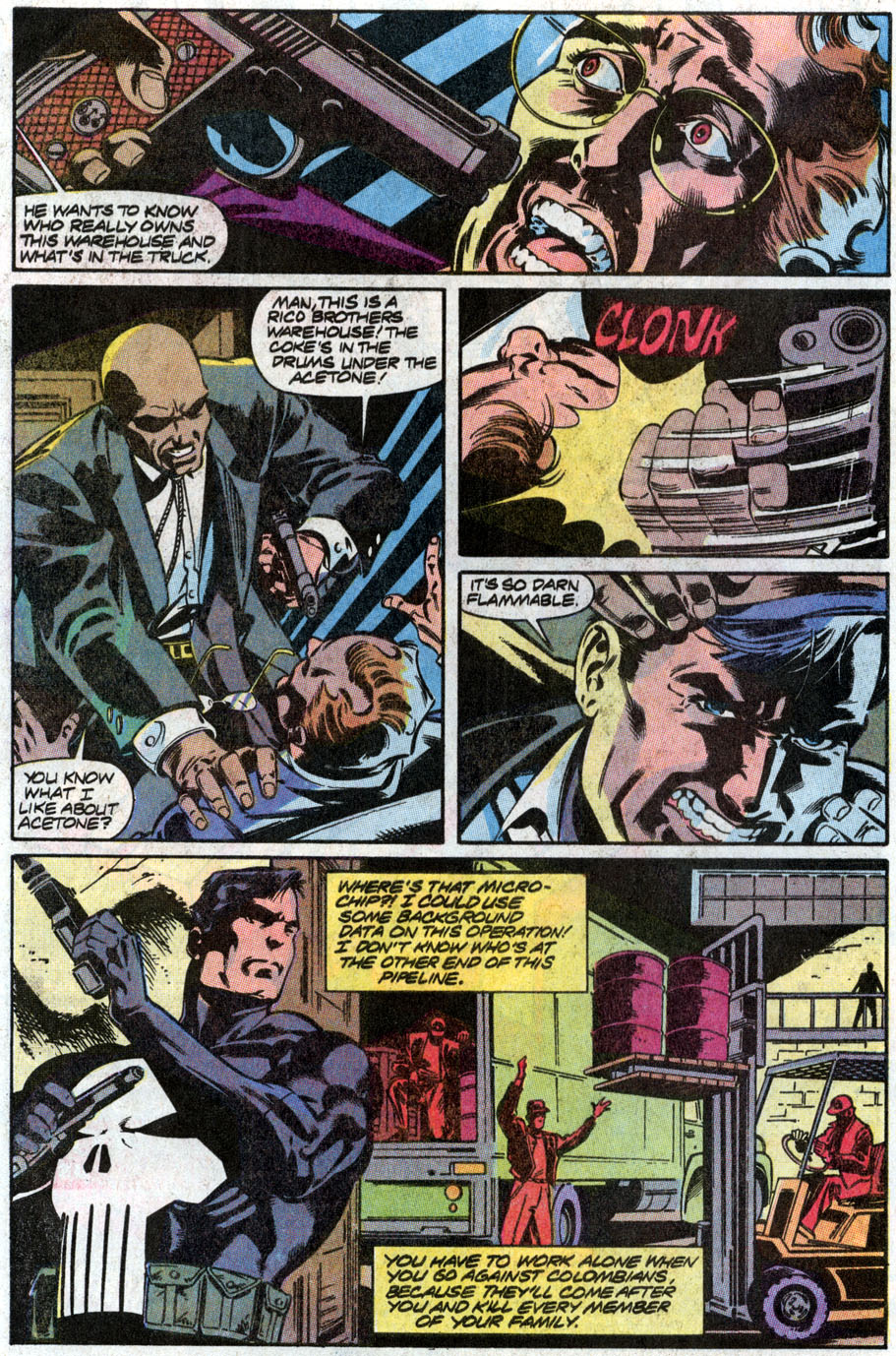 Read online The Punisher (1987) comic -  Issue #35 - Jigsaw Puzzle - 6