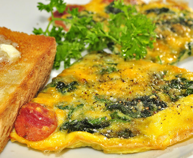 Spinach Egg Frittata Orydo Recipes