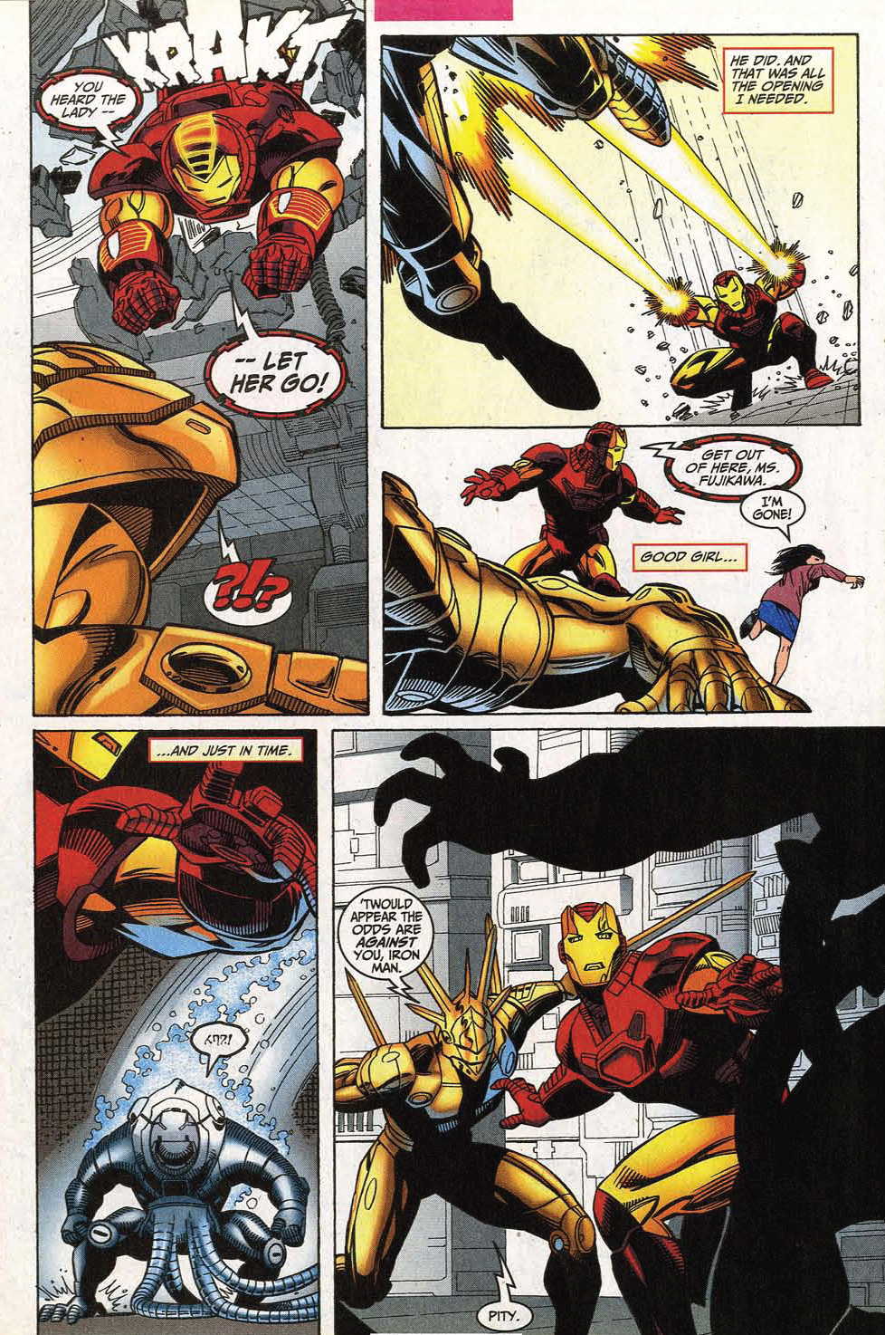 Read online Iron Man (1998) comic -  Issue #23 - 24