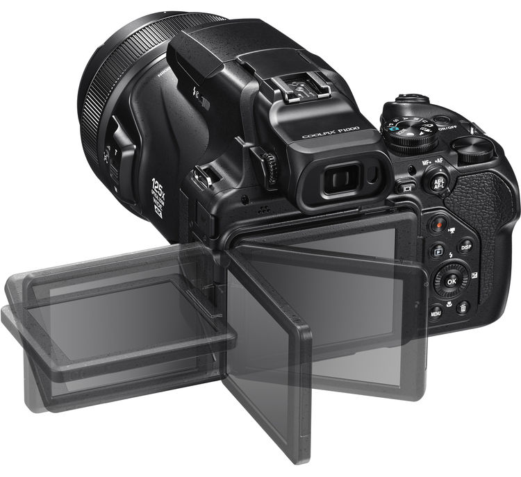 Поворотный экран Nikon Coolpix P1000