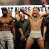 Reactions As McGregor Strips Down To His Pants Today (Photos)
