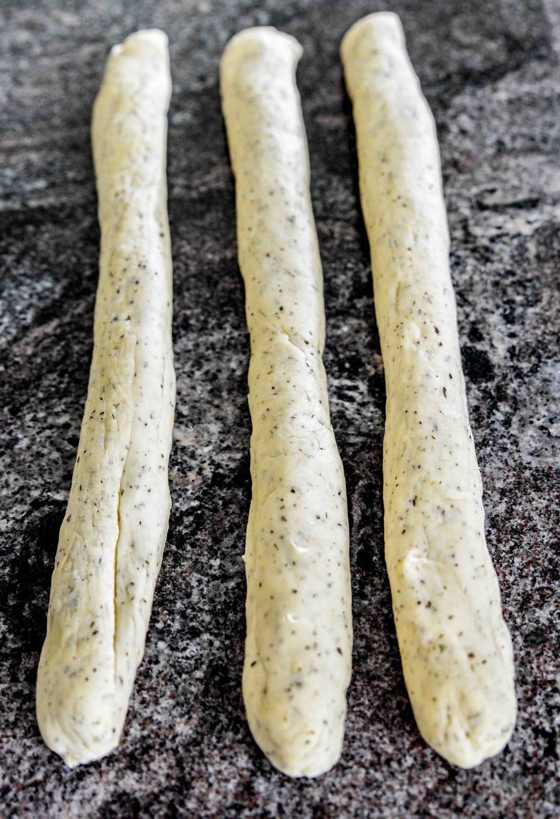 Theresa's Mixed Nuts Garlic & Herb Braid Bread Get In My Tummy!