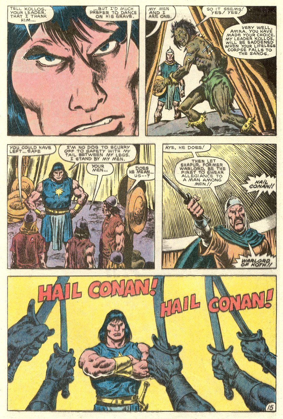 Read online Conan the Barbarian (1970) comic -  Issue #182 - 16