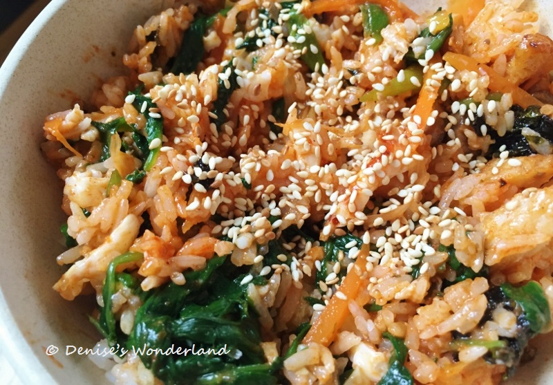 Korean mixed rice bowl Homemade Bibimbap