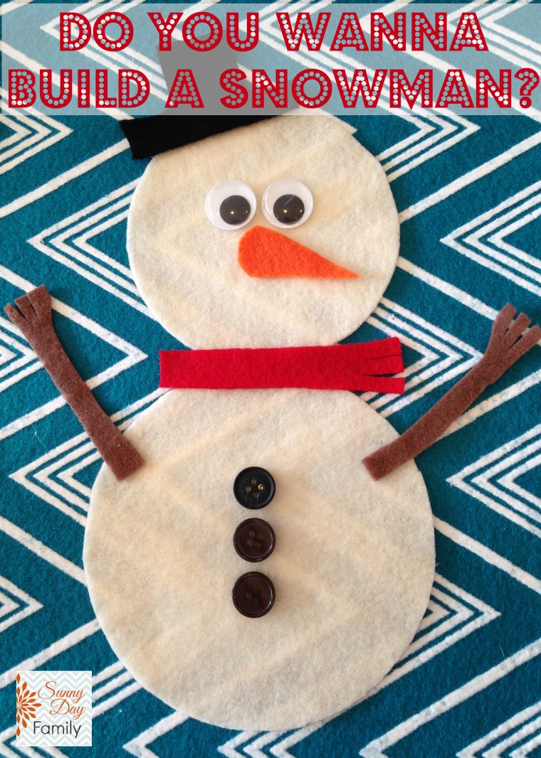 DO YOU WANT TO BUILD A SNOWMAN - COOL SNOWMAN MAKING KIT 