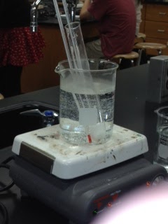 Katie's Chemistry Blog: Cetyl Alcohol Lab ice bath diagram 