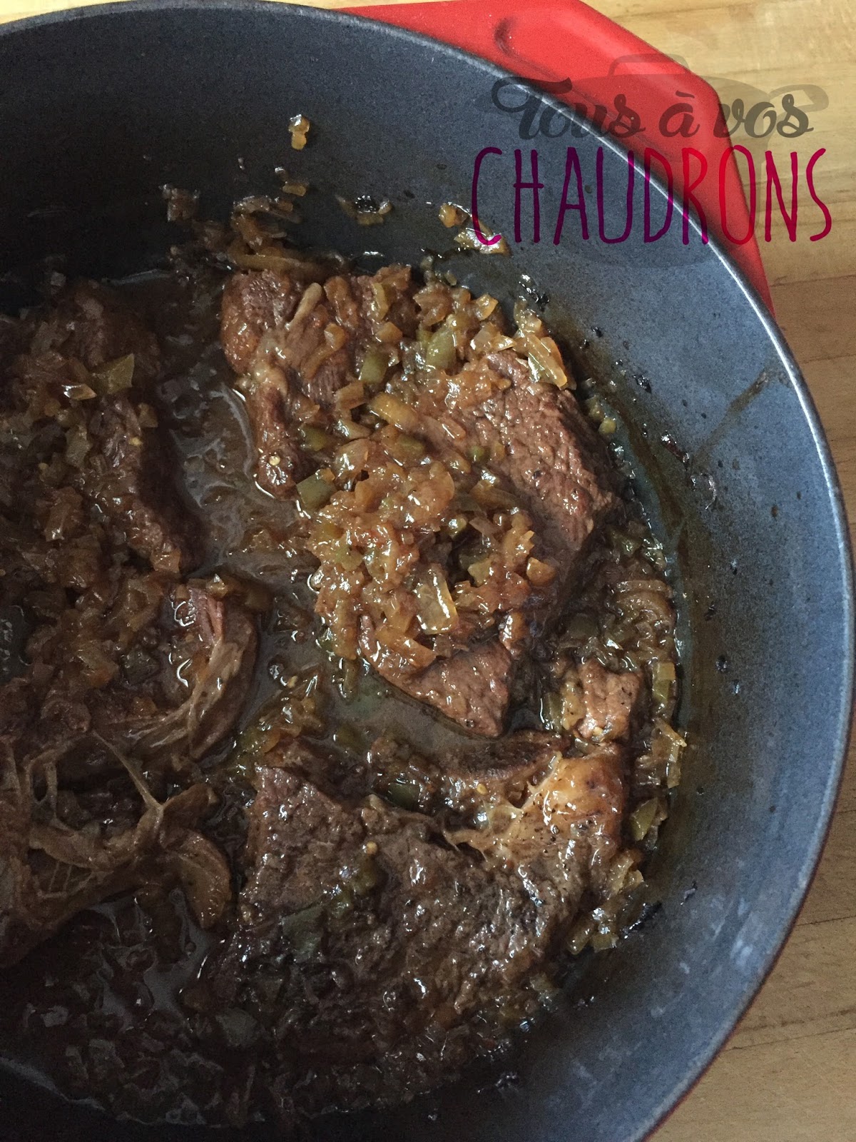 Boeuf braisé au tamari et au sirop d'érable Tous à vos chaudrons