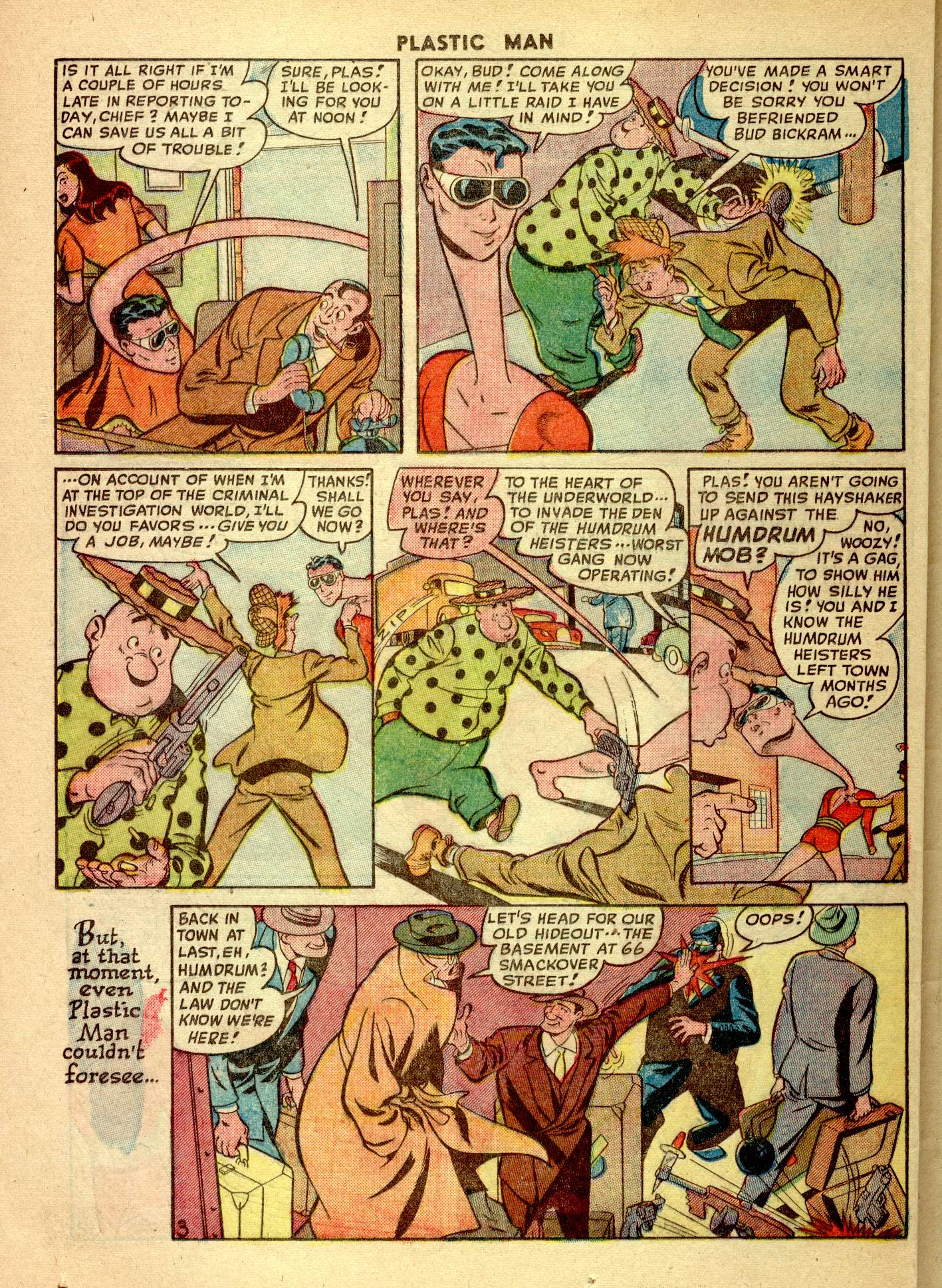 Read online Plastic Man (1943) comic -  Issue #14 - 38