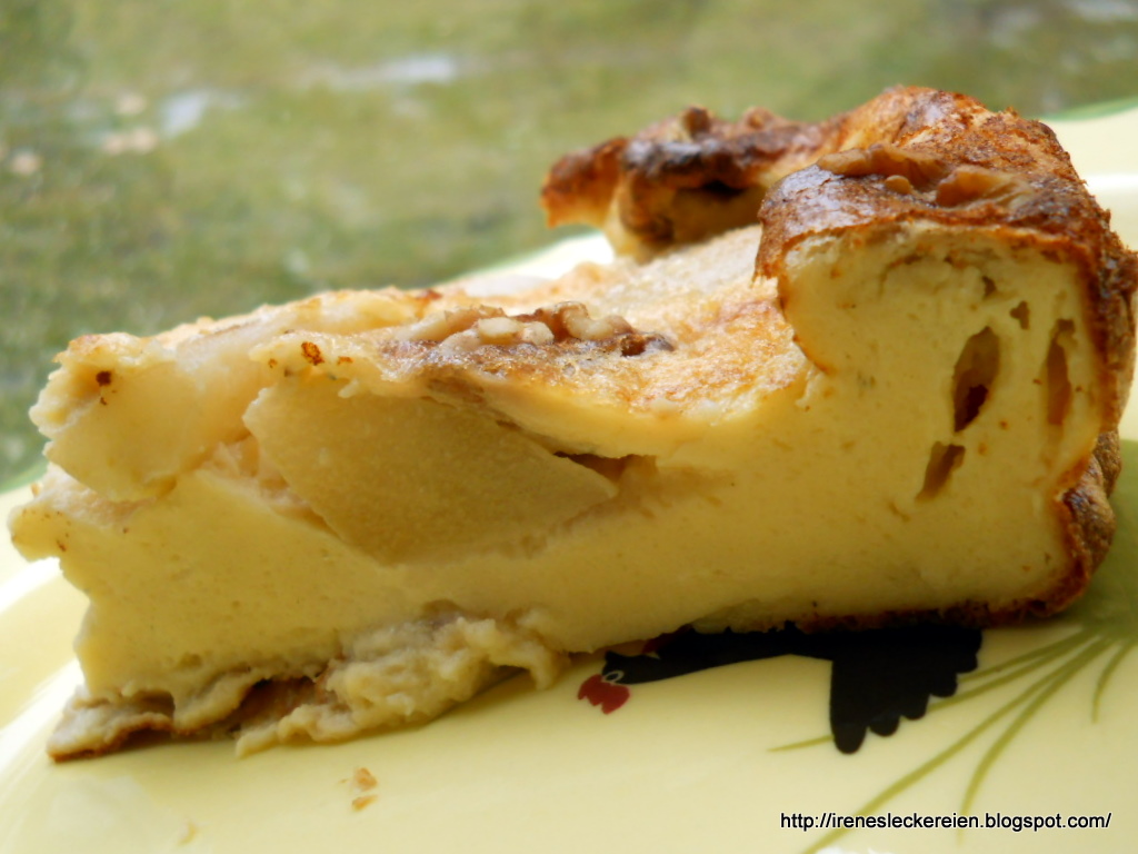 Irène`s Leckereien♥: Gorgonzola-Birnen-Quiche ohne Boden