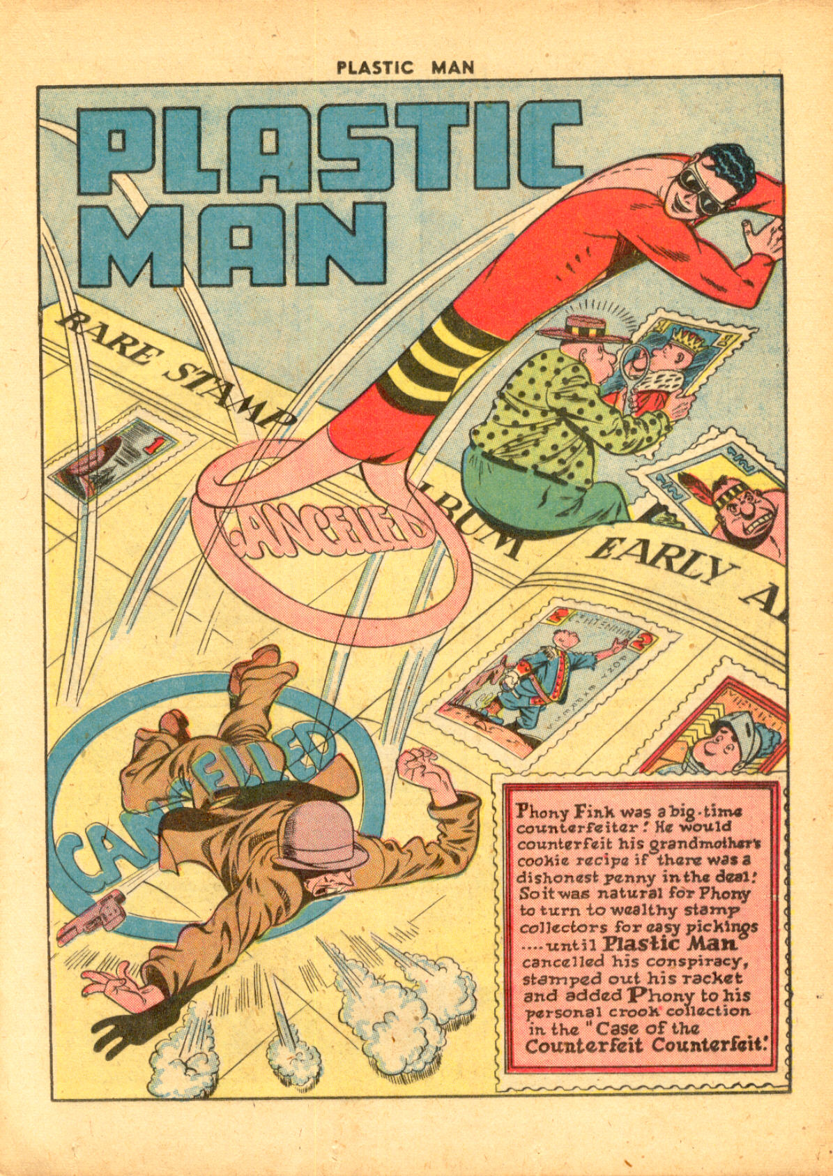 Read online Plastic Man (1943) comic -  Issue #9 - 15