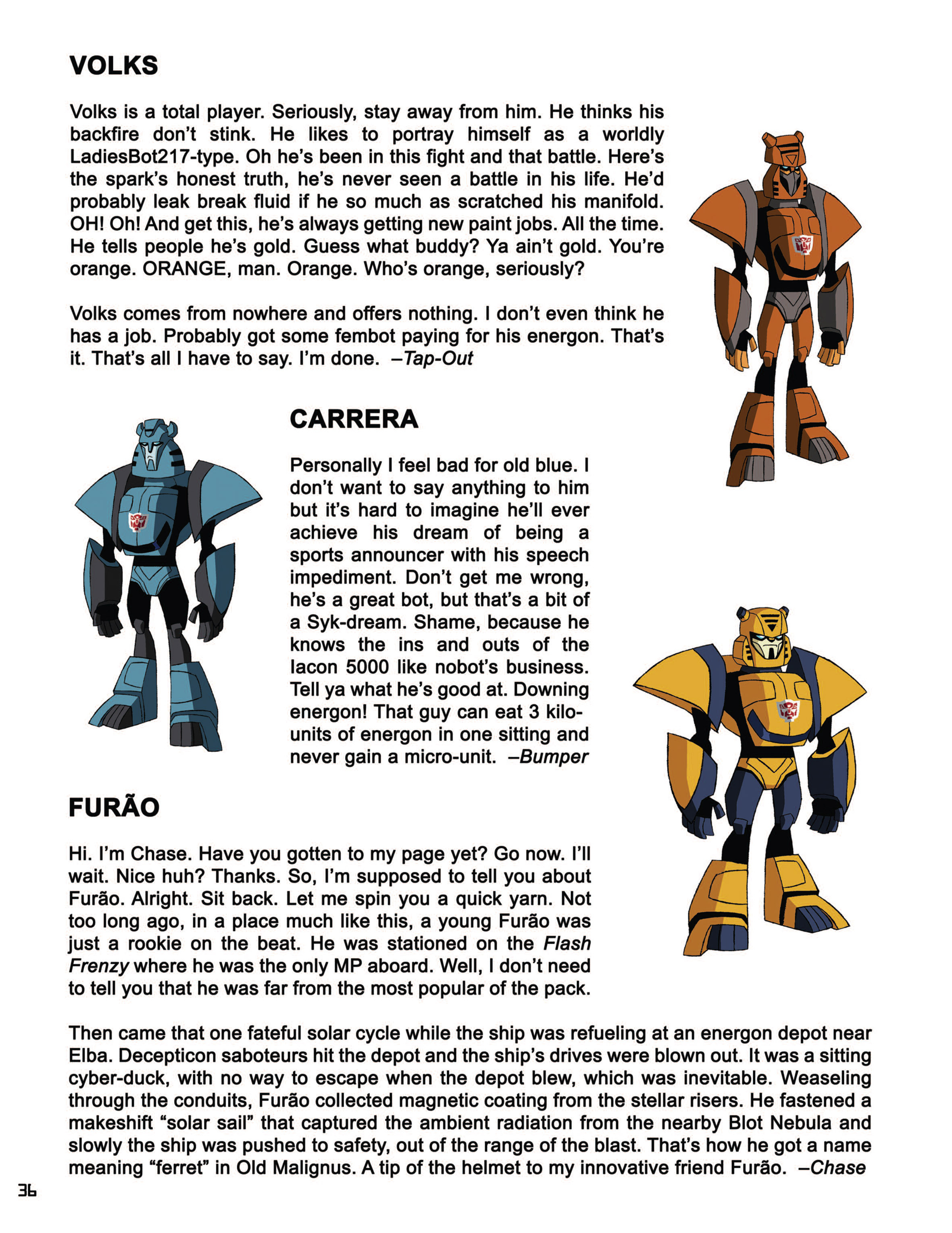 Transformers Animated: The Allspark Almanac issue TPB 2 - Page 35