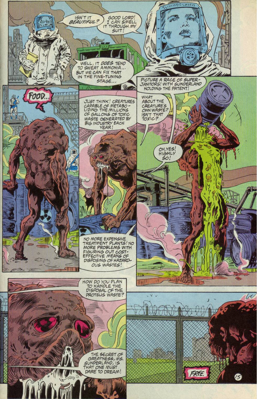 Swamp Thing (1982) Issue #127 #135 - English 16