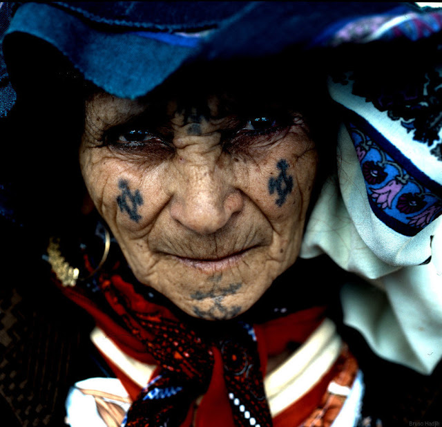 THE VIEW FROM FEZ Amazigh Tattoos A Fading Tradition?