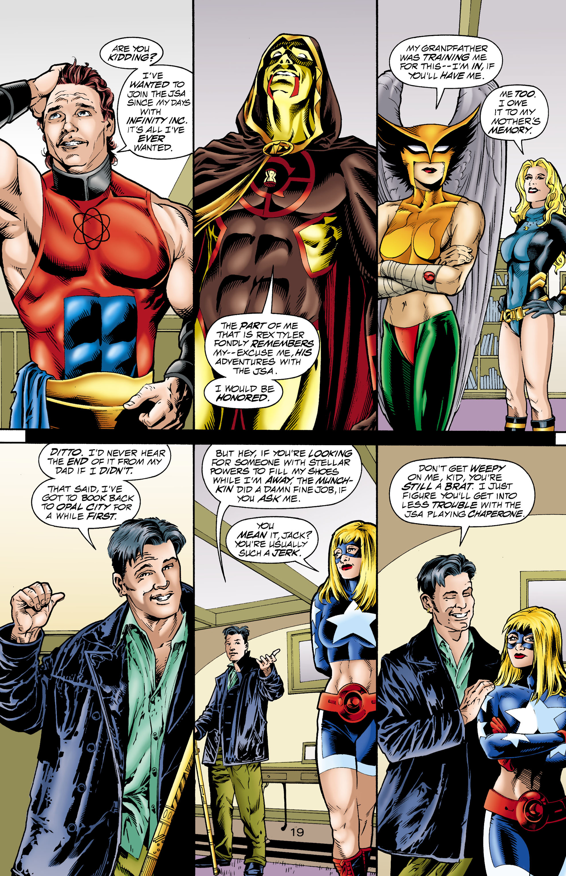 Read online JSA (1999) comic -  Issue #4 - 18