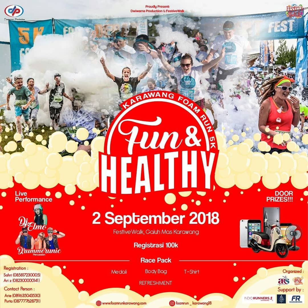 🔍 Karawang Foam Run • 2018 Karawang Foam Run • 2018