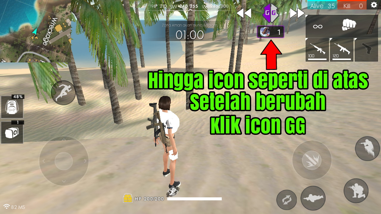 Cara Cheat Lari Cepat Freefire Jos Banget