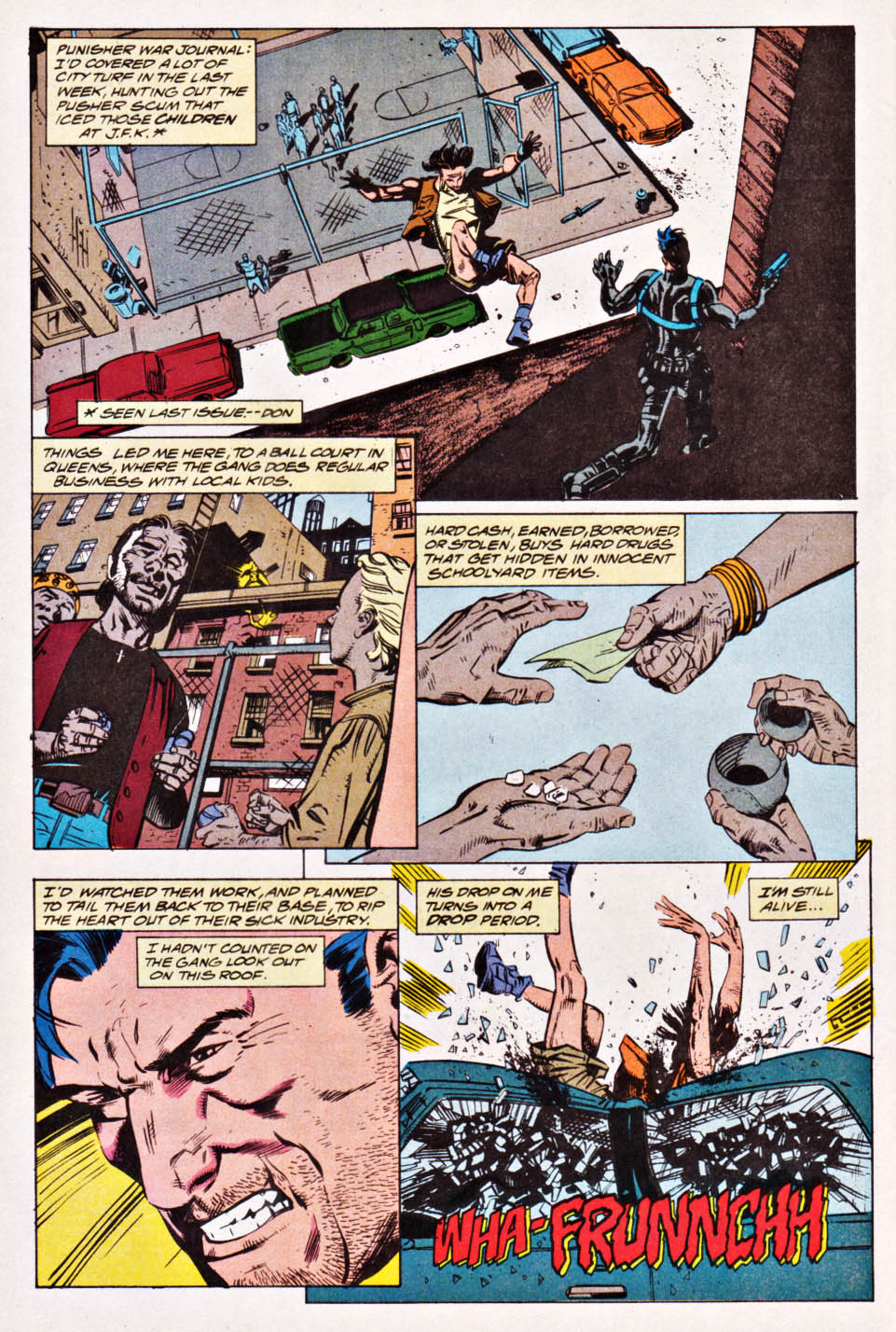 Read online The Punisher (1987) comic -  Issue #72 - Life during Wartime - 3