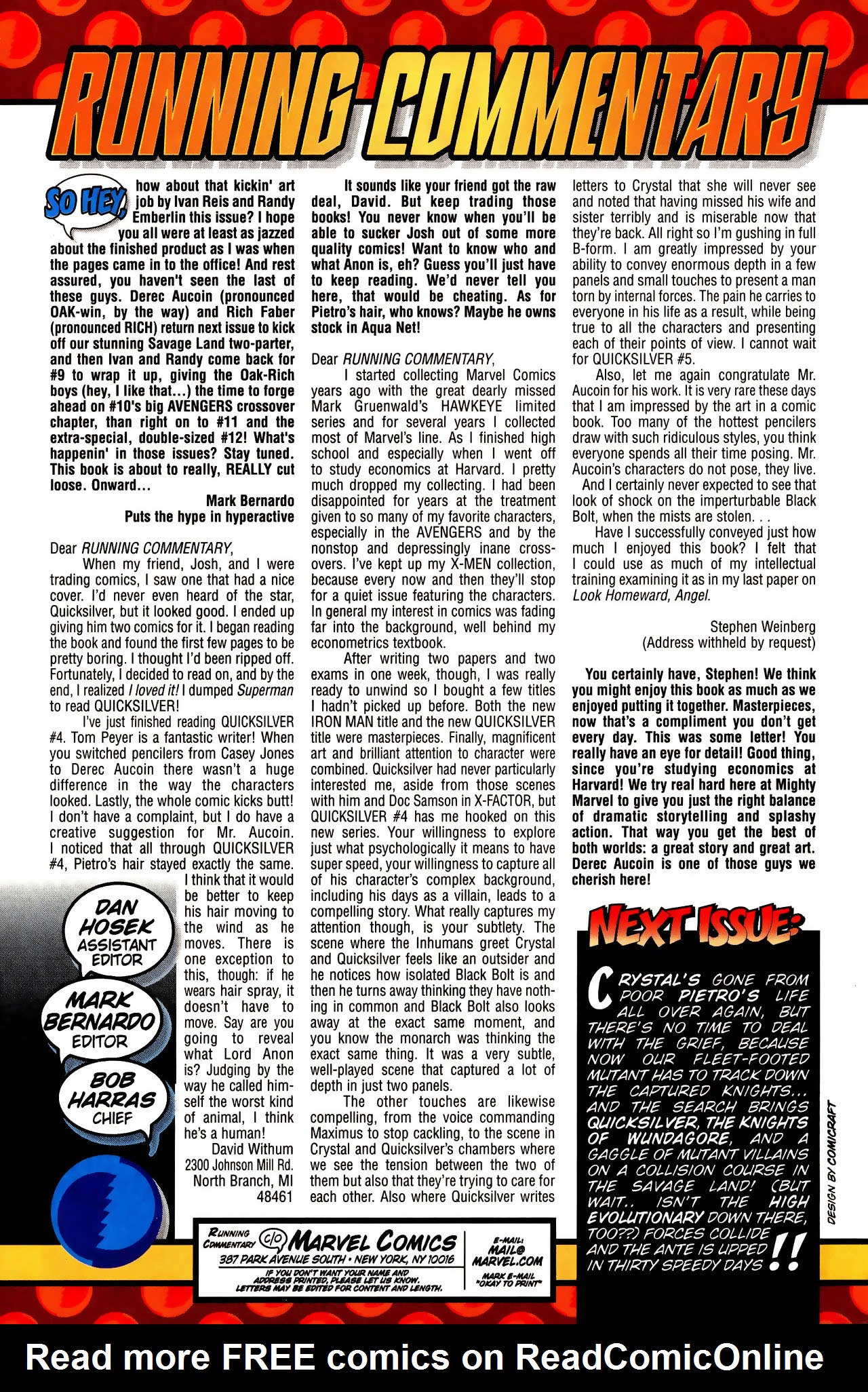 Read online Quicksilver comic -  Issue #7 - 35