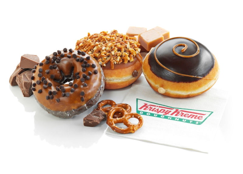 News Krispy Kreme New Caramel and Chocolate Donuts