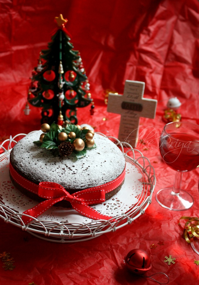 Plum Cake Indian Recipe | Christian Christmas Plum Cake | Last minute ...