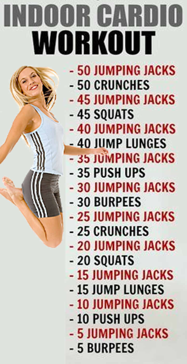  Cardio Workout Routine At Home for push your ABS