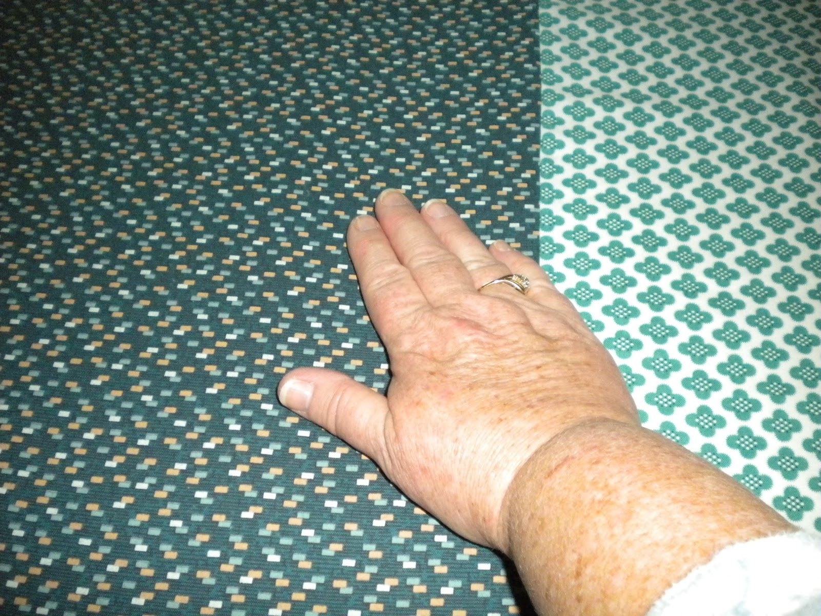 California Quilting Using Elmer's Washable School Glue to baste your