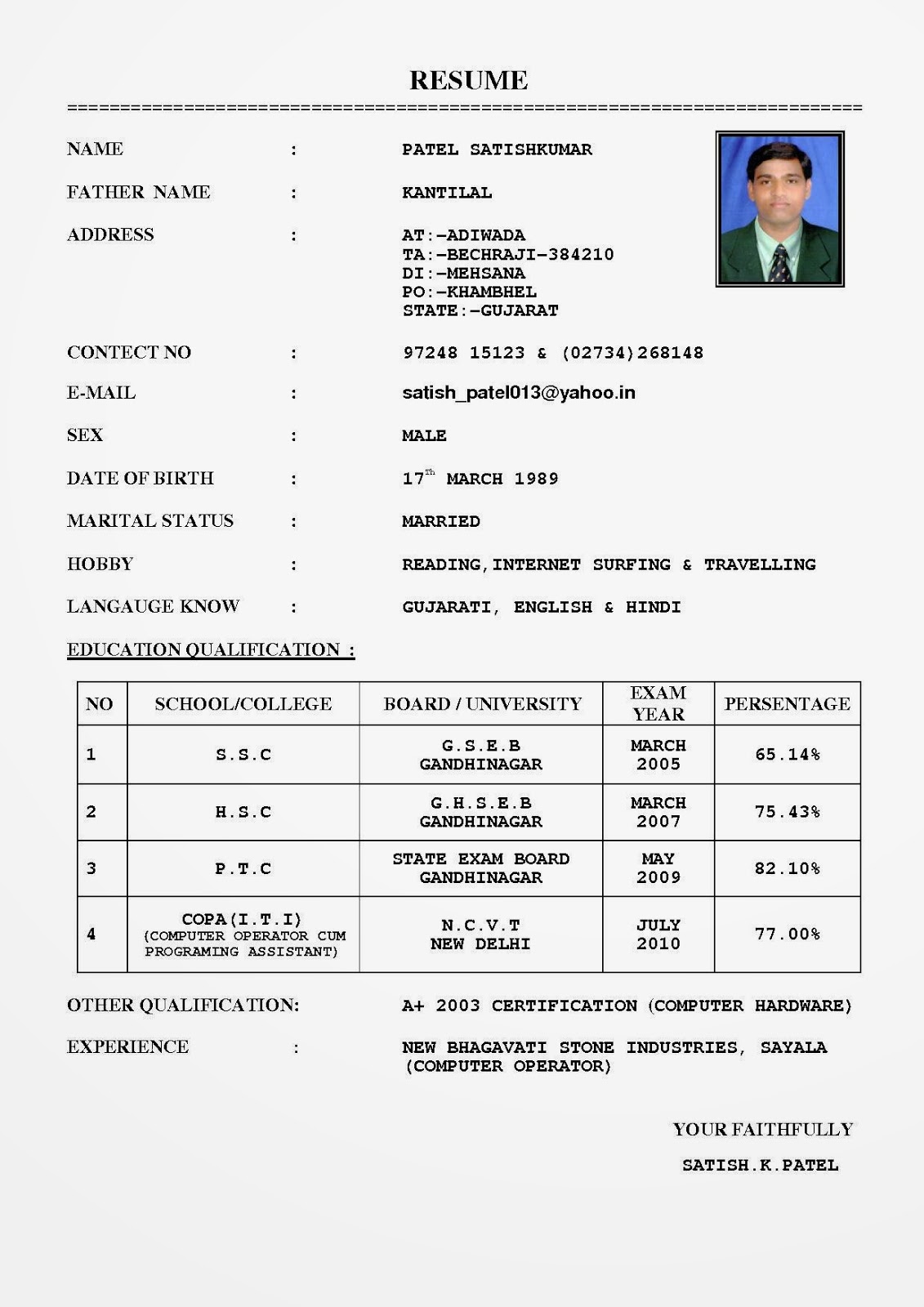 Contoh Karangan Resume Bahasa Melayu - Contoh Resume Terbaik : 1