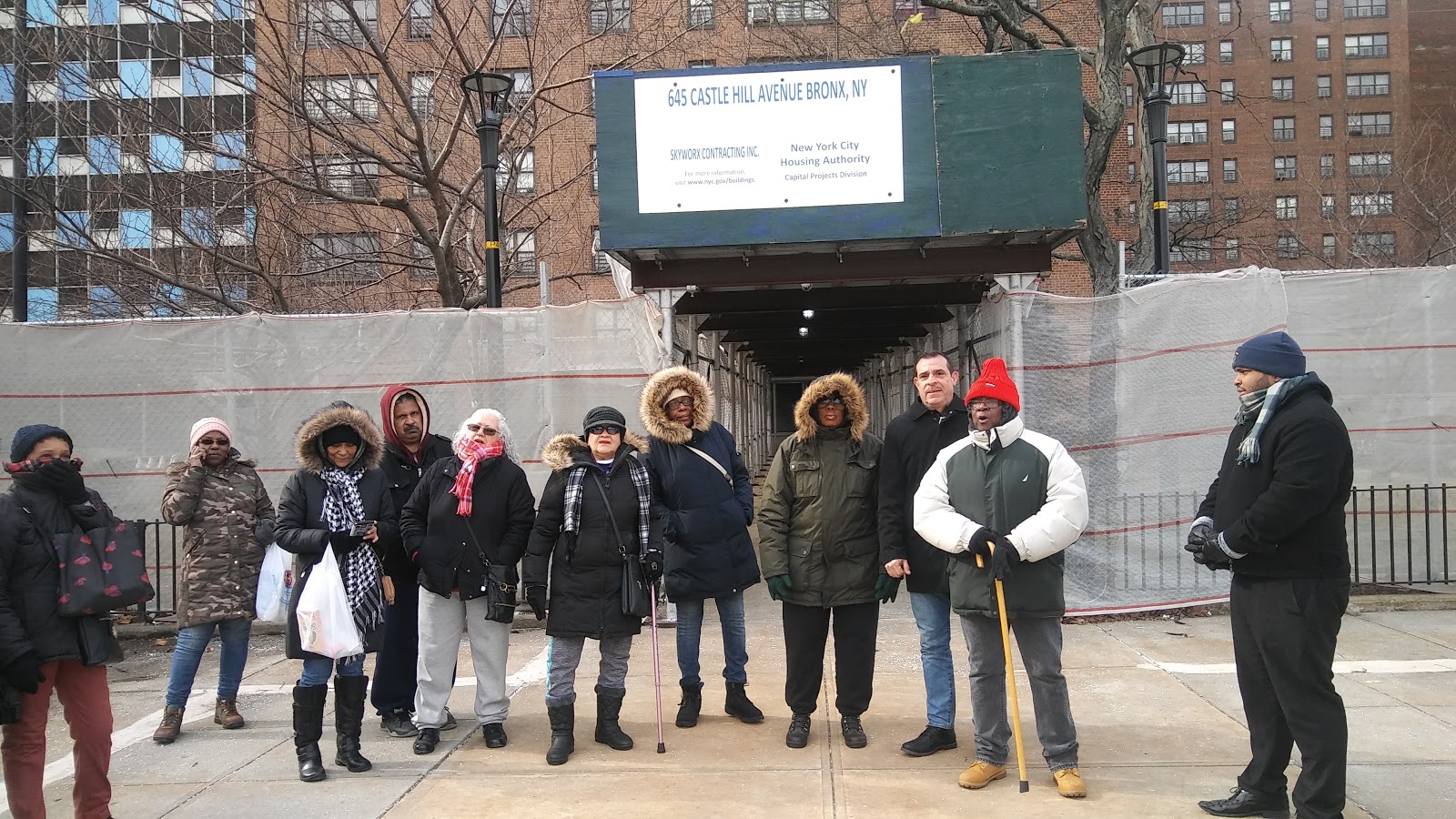 100PercentBronx Castle Hill NYCHA HOUSES Go With Little or No Heat and