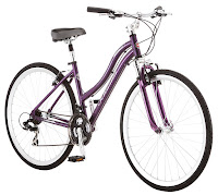Previous Schwinn Capitol women's hybrid bike in purple