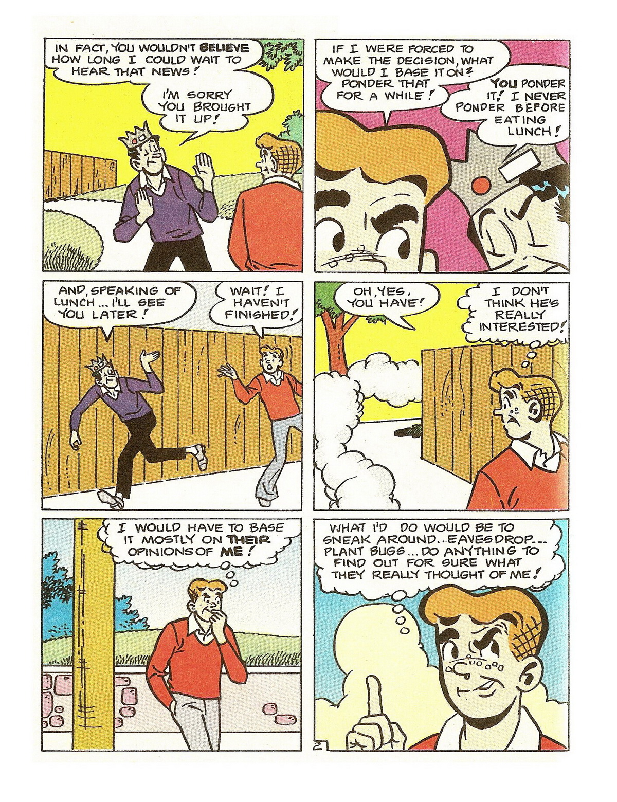 Read online Jughead's Double Digest Magazine comic -  Issue #39 - 130