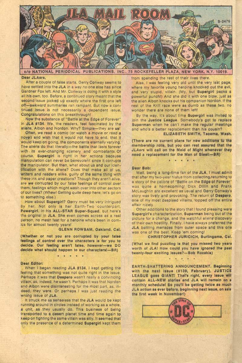 Justice League of America (1960) 138 Page 31