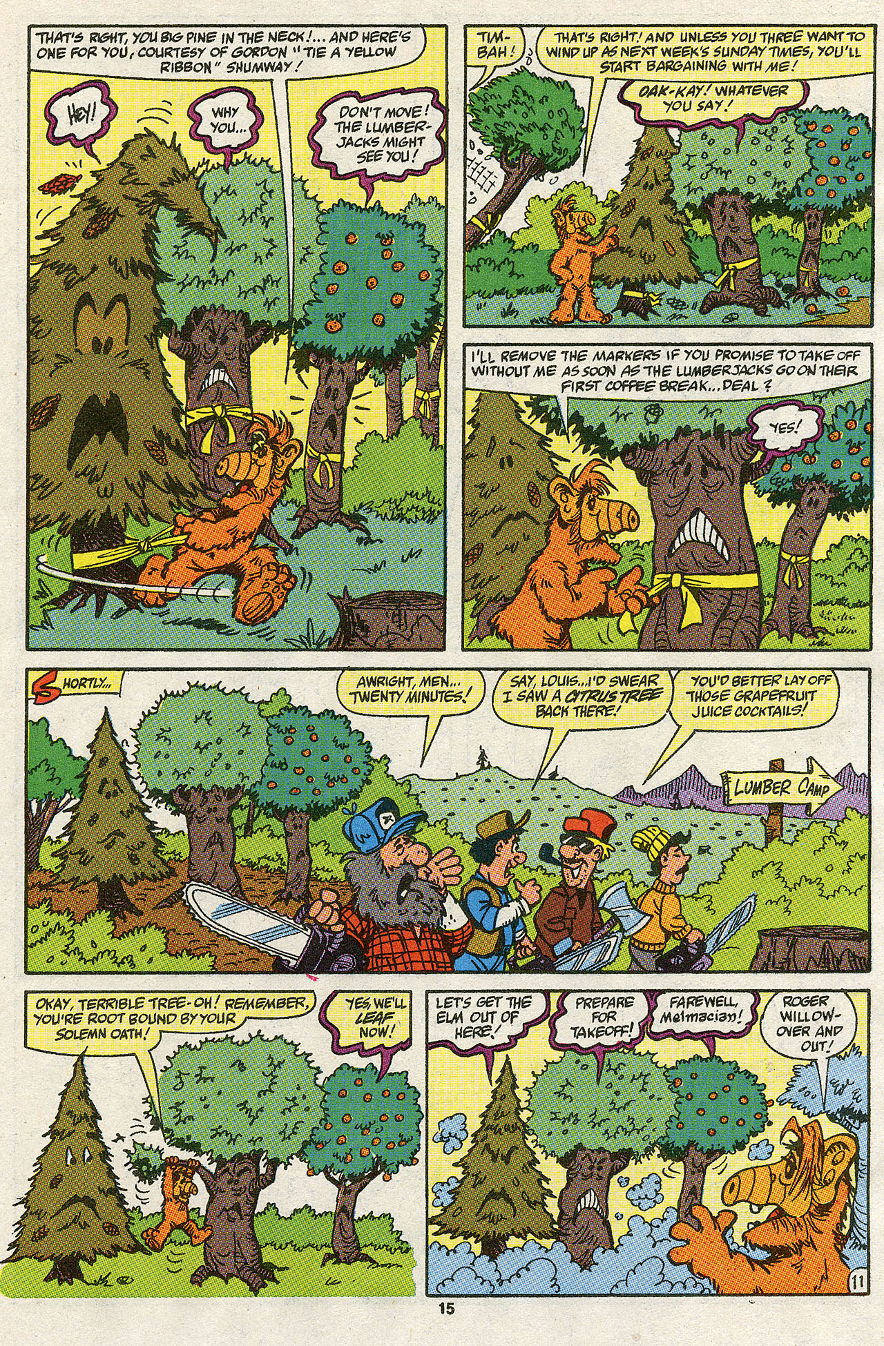 Read online ALF comic -  Issue #38 - 17