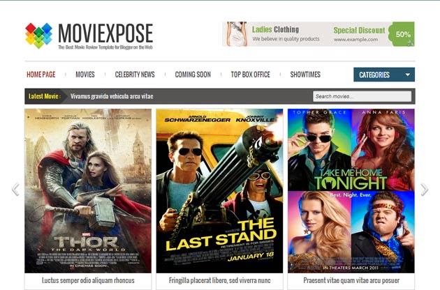 Free Download Moviexpose Responsive Blogger Template Free Download Moviexpose Responsive Blogger Template