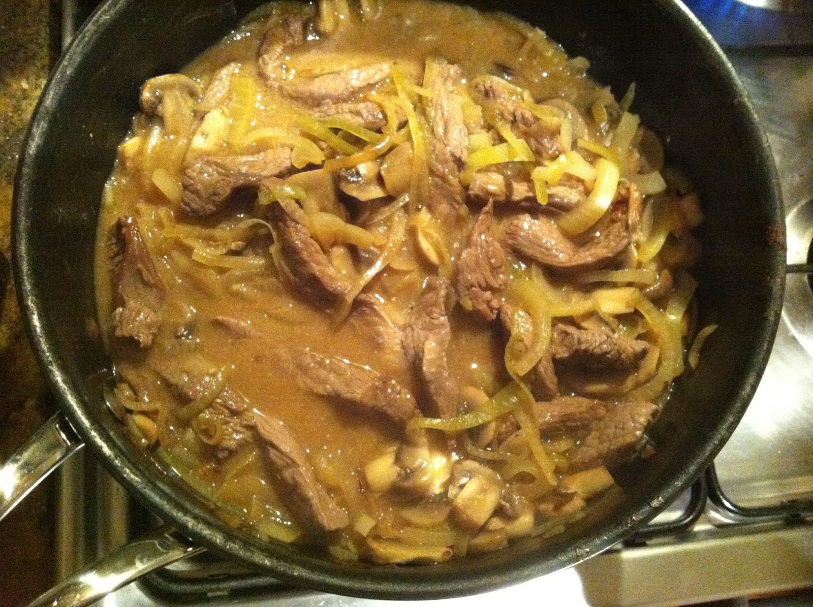 Hairy Dieters' Beef Stroganoff Laws of the Kitchen