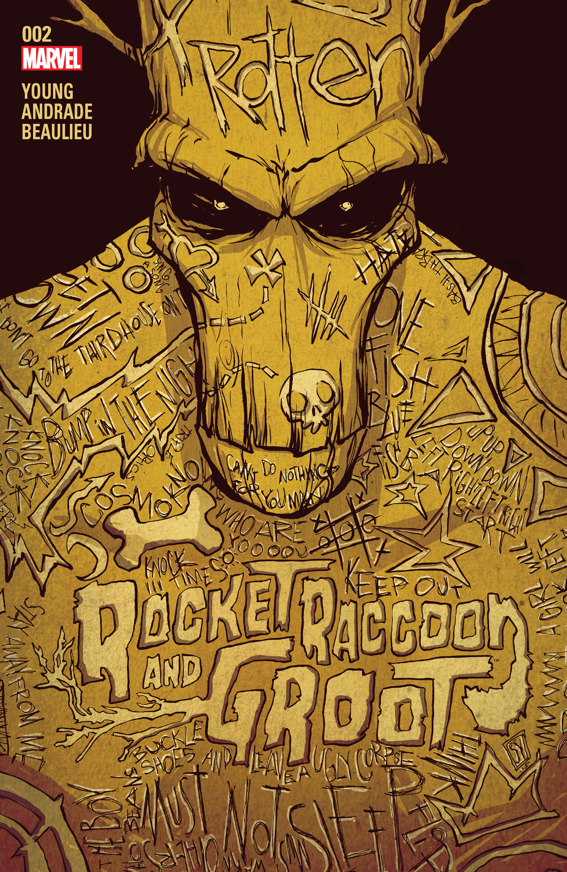 Read online Rocket Raccoon & Groot comic -  Issue #2 - 1