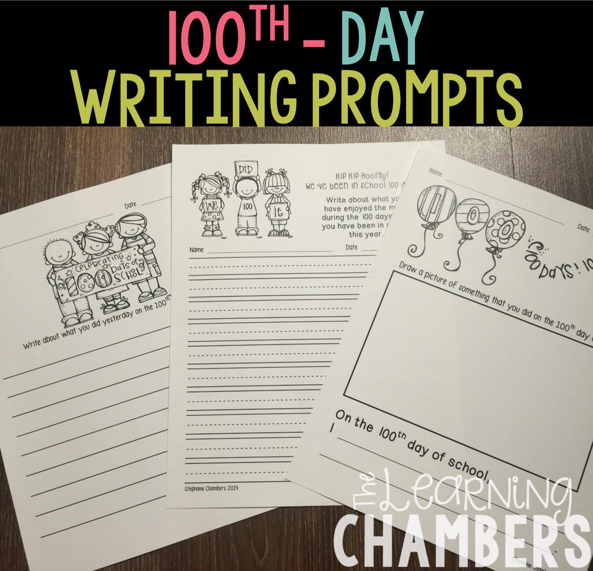 The Elementary Entourage: 100 Days Number Line {with The Learning Chambers}
