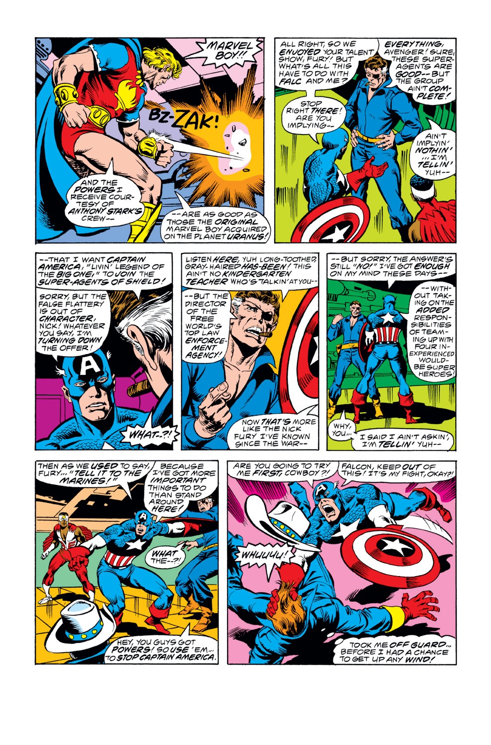 Read online Captain America (1968) comic - Issue #217 - 11