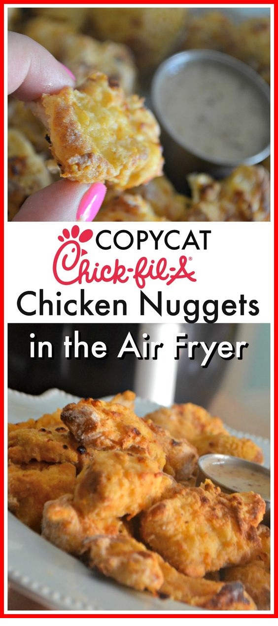 Air Fryer Copycat Chick-Fil-A Chicken Nuggets - Qacico.com | Home Decor ...