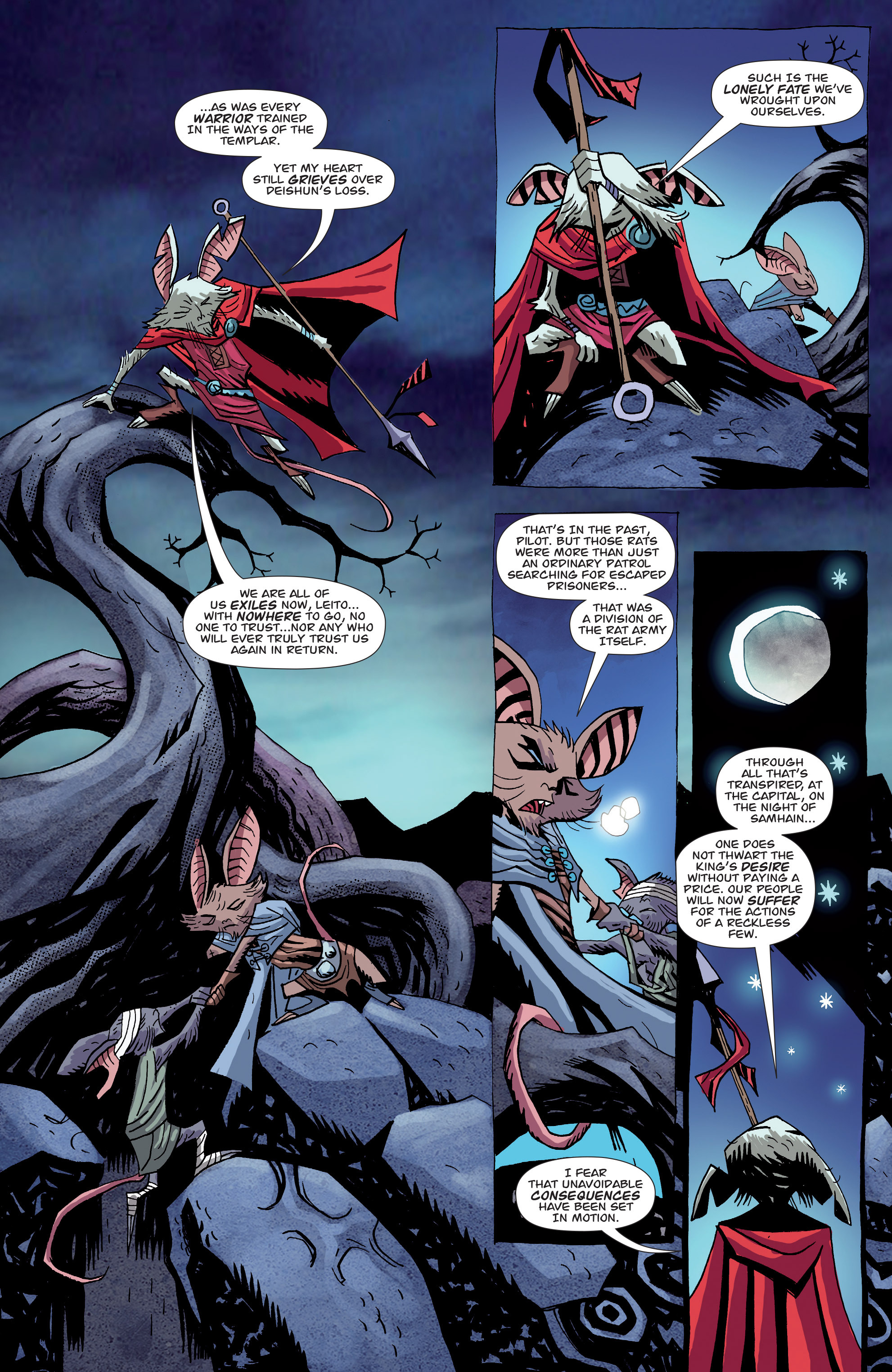 Read online The Mice Templar Volume 3: A Midwinter Night's Dream comic -  Issue # _TPB - 124