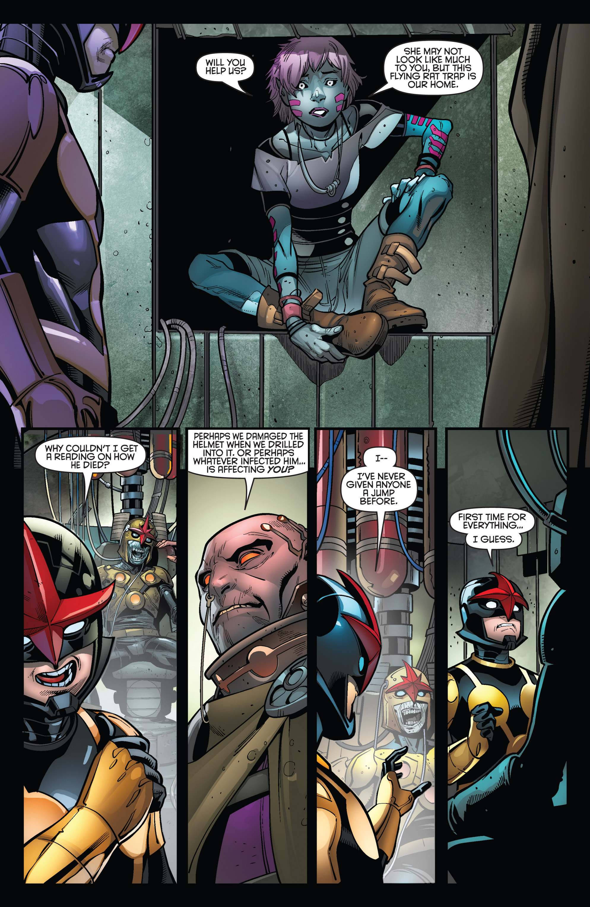 Read online Nova (2013) comic -  Issue #12 - 16