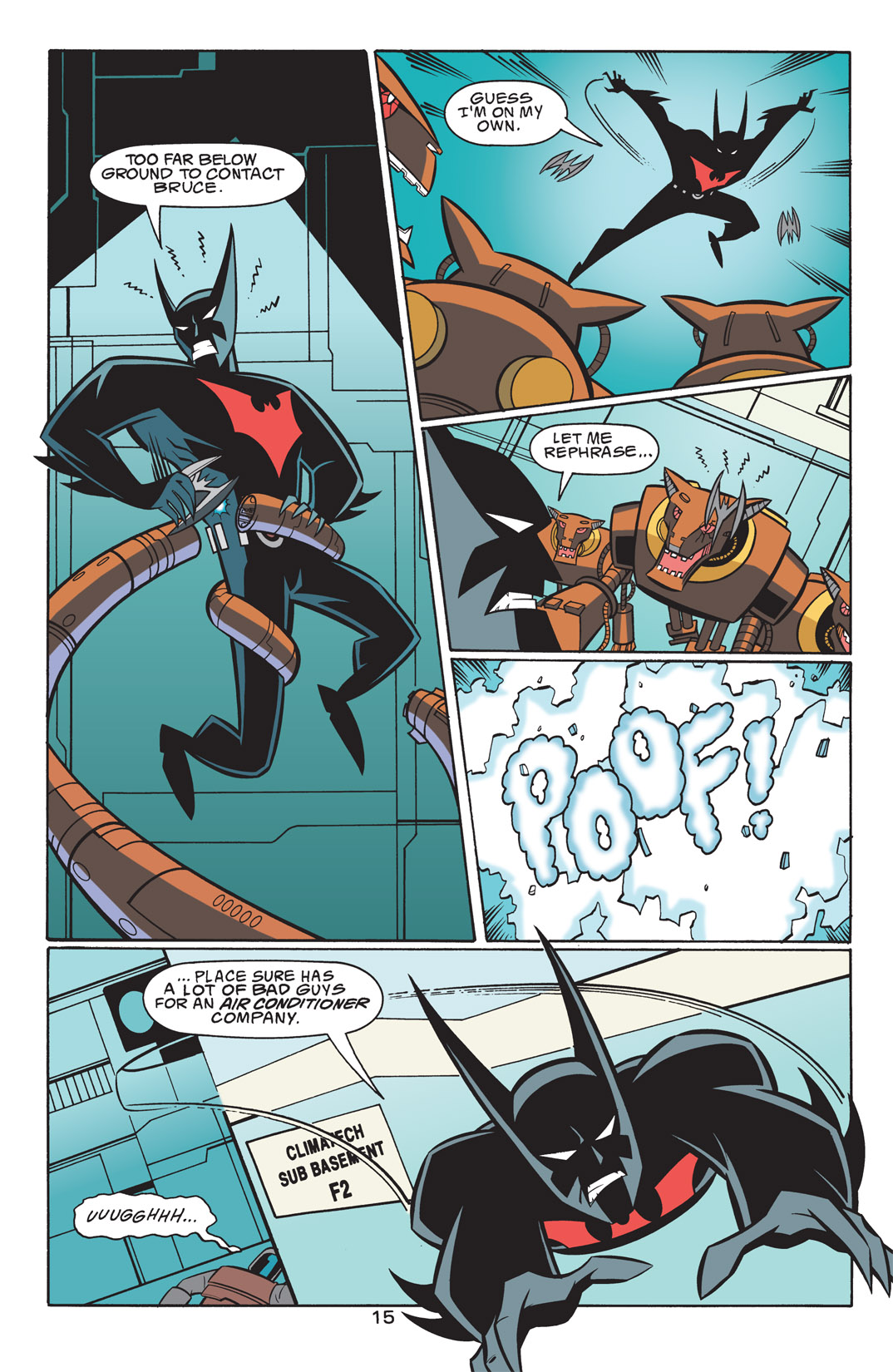 Read online Batman Beyond [II] comic -  Issue #15 - 16