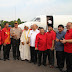 Buya Ali Akbar Marbun, Gubsu dan Kapolda Sambut Kedatangan Hj. Megawati di Medan
