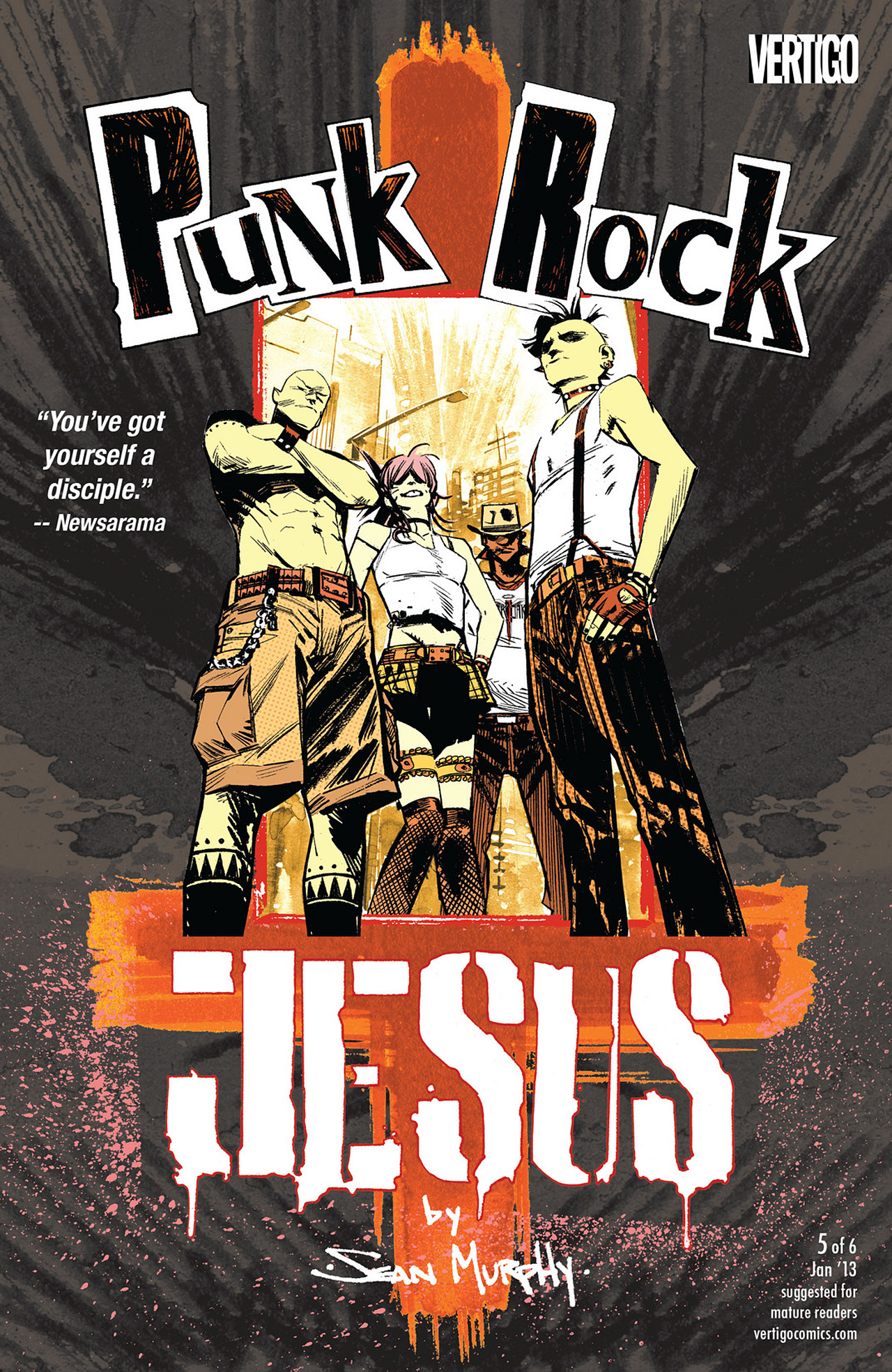 Read online Punk Rock Jesus comic -  Issue #5 - 1
