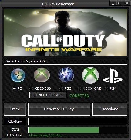 Call of Duty Infinite Warfare Key Generator [Free CD Key] ~ CD Keys and