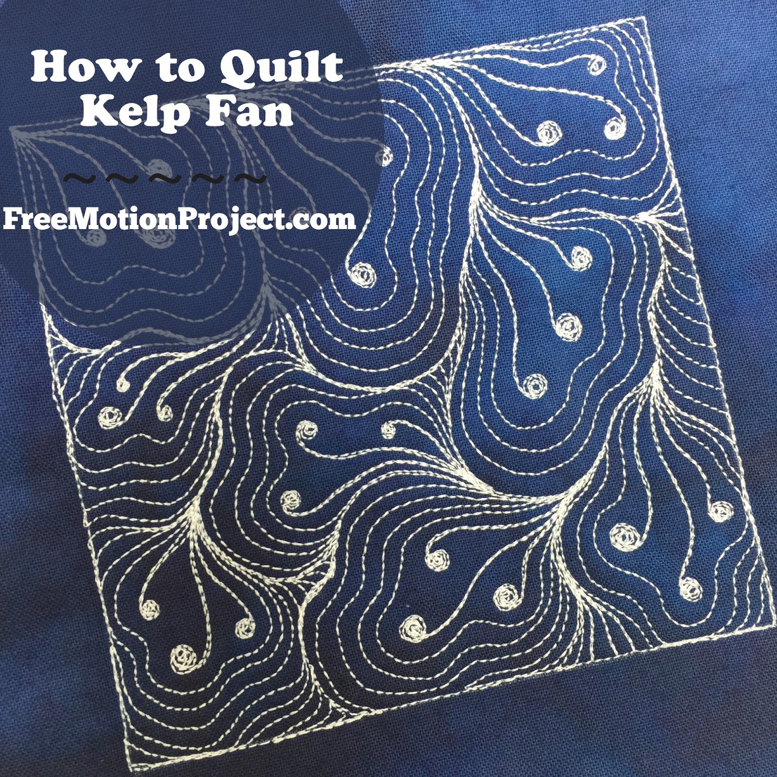 The Free Motion Quilting Project How to Quilt Kelp Fan 467