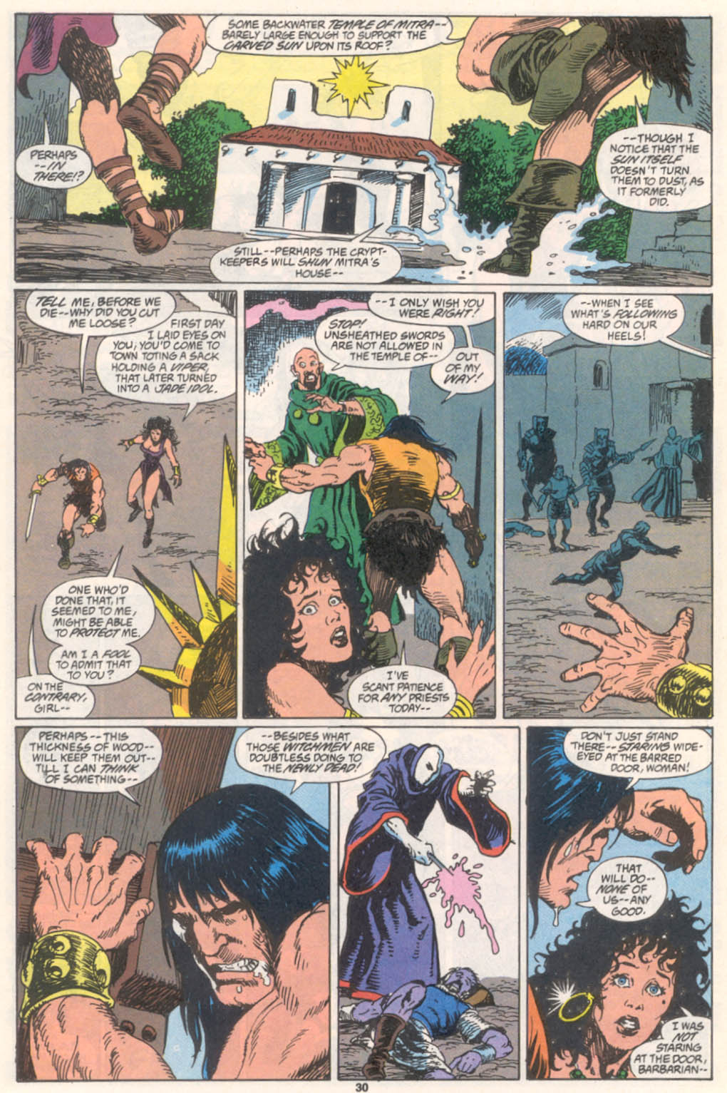 Read online Conan the Barbarian (1970) comic -  Issue #255 - 23