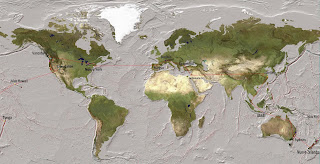 Mapa  itinerario  Al Este por el Oeste, vuelta al mundo, round the world, La vuelta al mundo de Asun y Ricardo, mundoporlibre.com