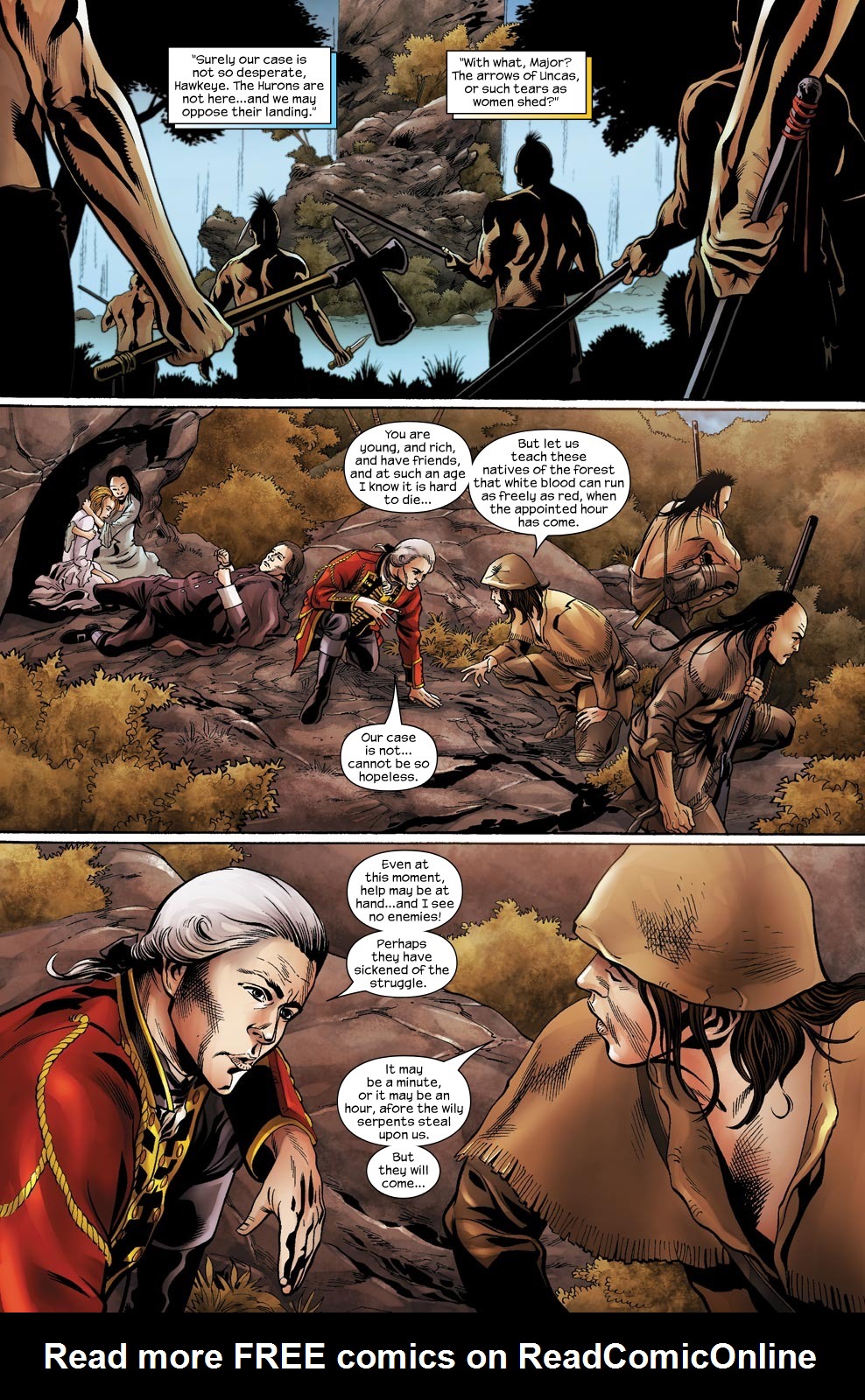 Read online The Last of the Mohicans comic -  Issue #2 - 3
