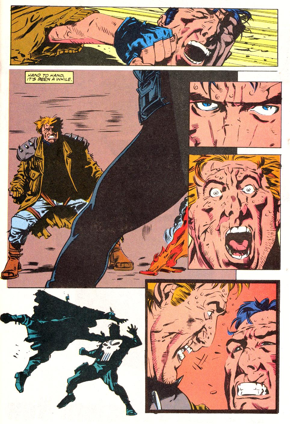 Read online The Punisher (1987) comic -  Issue #74 - Police Action - 16